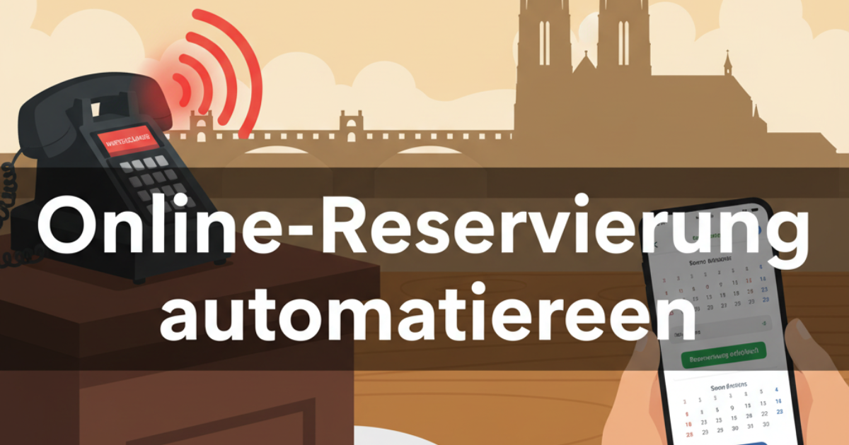 Terminbuchung automatisieren als Restaurant in Regensburg &ndash; digitale Reservierung