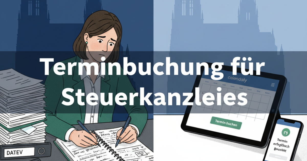 Terminbuchung automatisieren als Steuerberater in Freiburg &ndash; Online-Buchungssystem f&uuml;r Steuerkanzleien