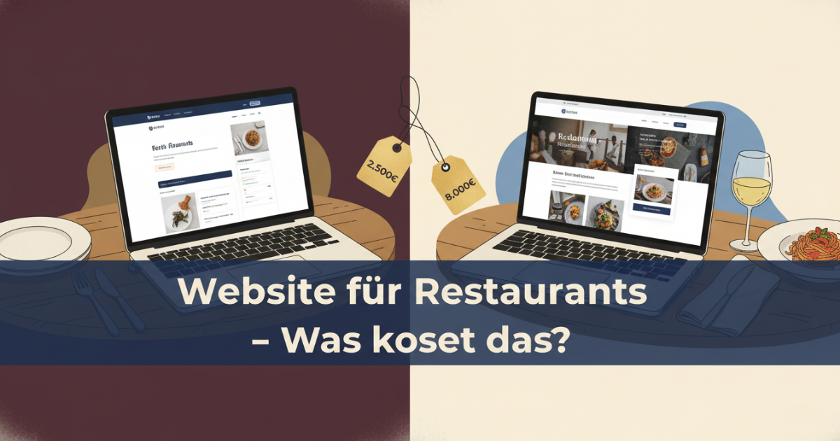 Website erstellen lassen als Restaurant – Kosten und Preise
